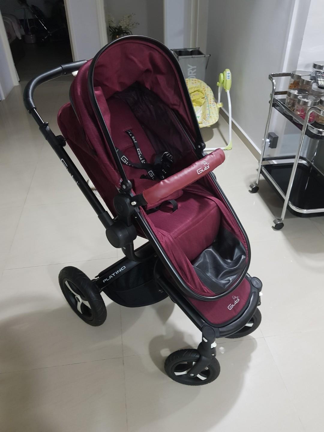 gubi platino stroller