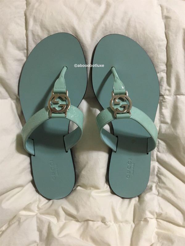 Women's gg thong sandals best sale