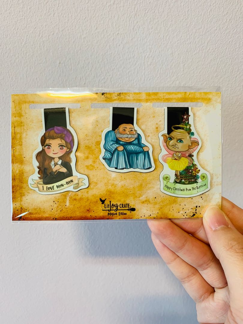 Harry Potter Magnetic Bookmarks Books Stationery Stationery On