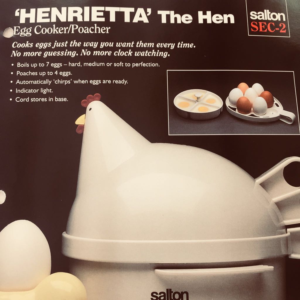 Henrietta The Hen Egg Cooker/Poacher, TV & Home Appliances, Kitchen  Appliances, Cookers on Carousell