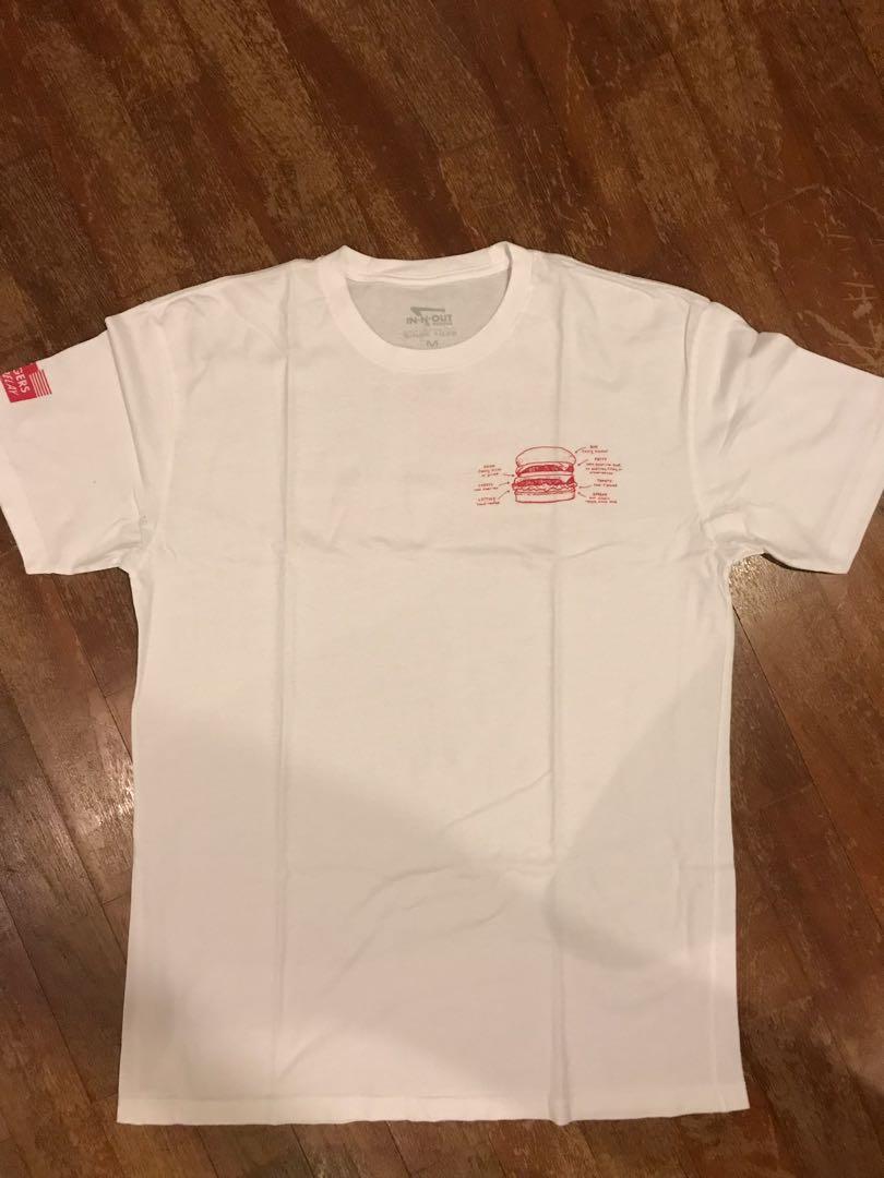 In n out menu shirt clearance