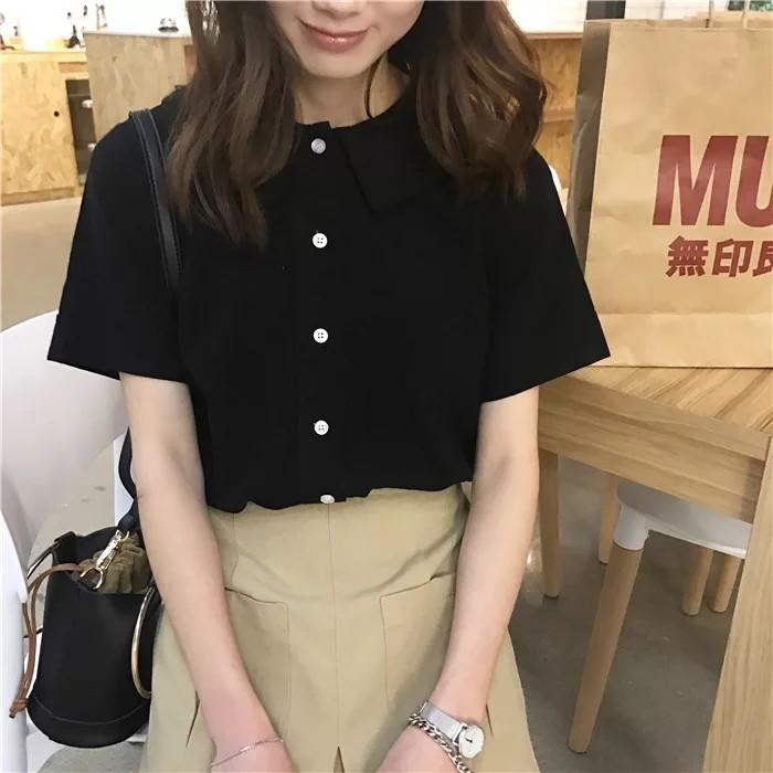 smart casual korean style female