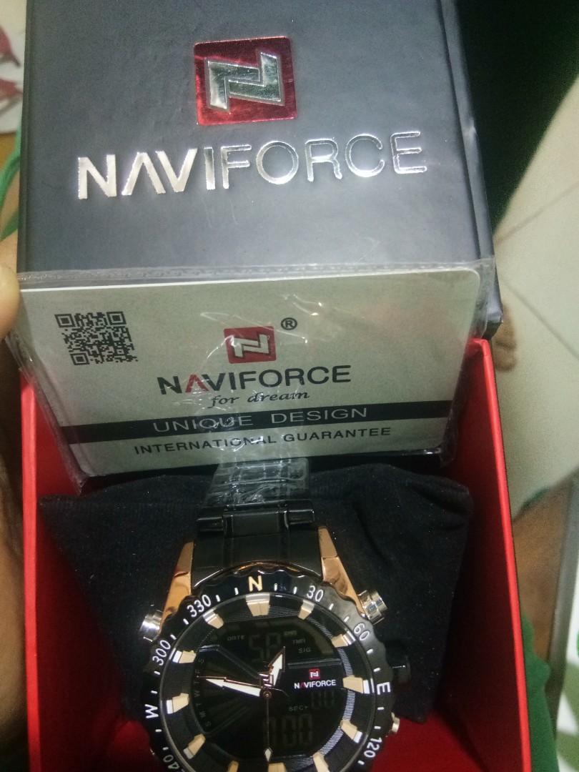 Jam Tangan Naviforce Original Fesyen Pria Jam Tangan Di Carousell