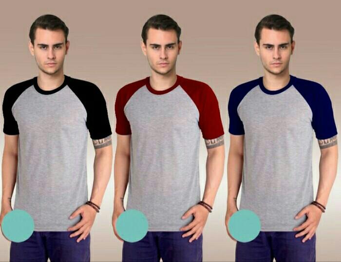 Kaos Raglan Polos