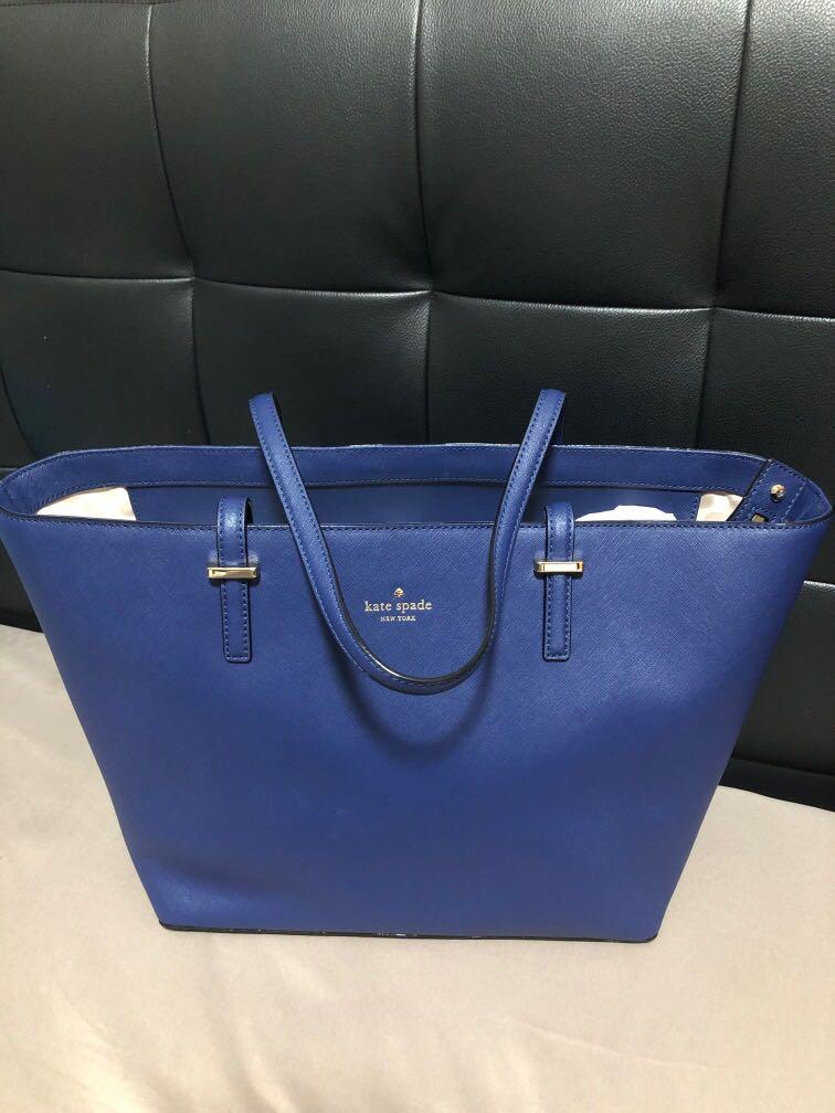 kate spade navy blue purse