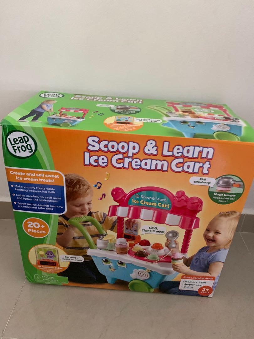 learn and play ice cream cart