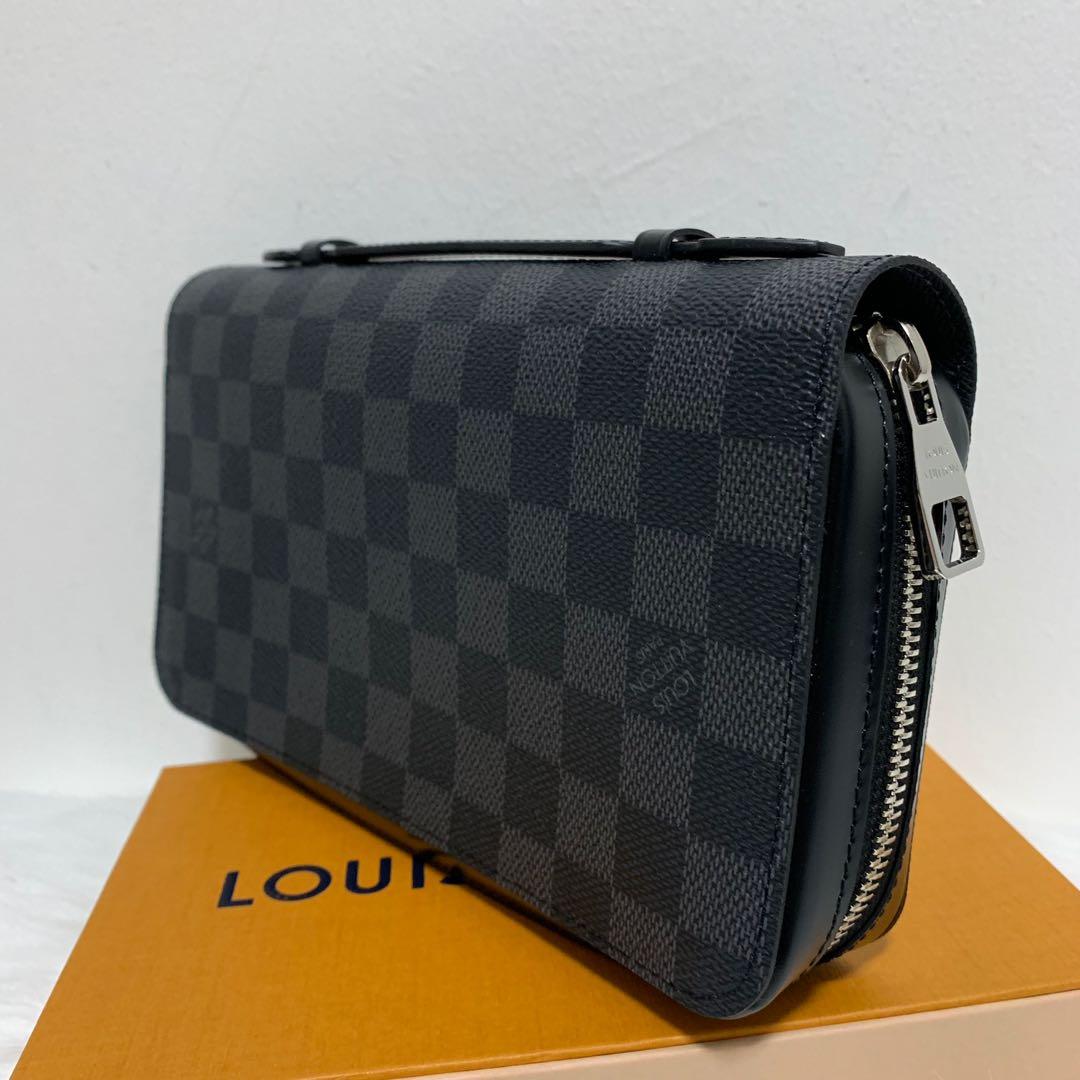 Louis Vuitton - Authenticated Zippy XL Small Bag - Leather Black for Men, Never Worn