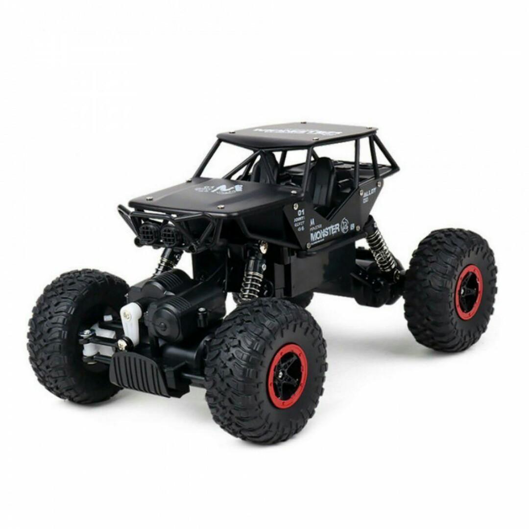 monster climbing car