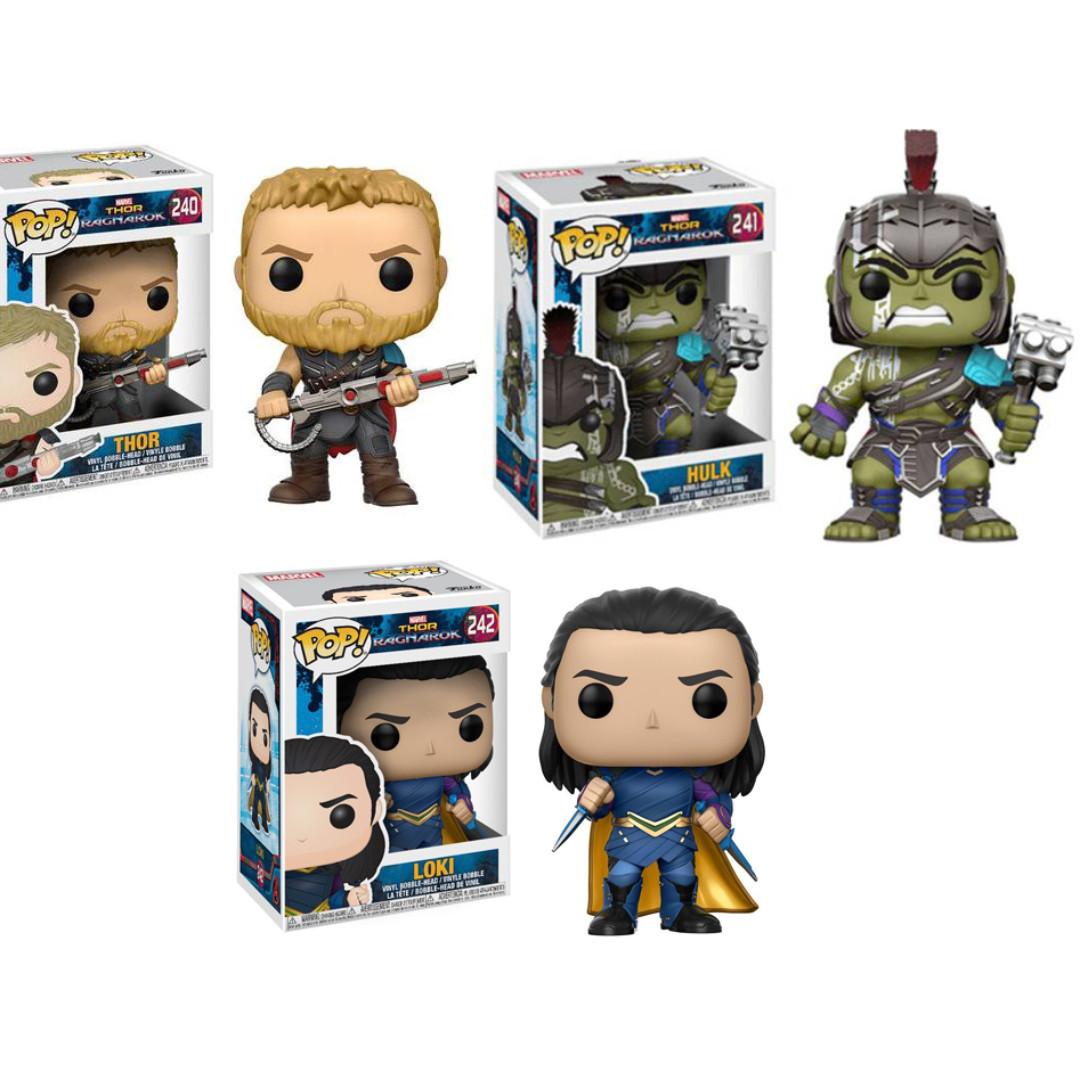 loki and hulk pop