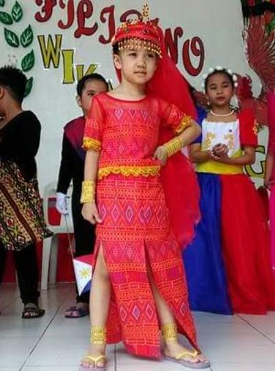 Muslim Princess Filipiniana costume, Babies & Kids, Babies & Kids ...