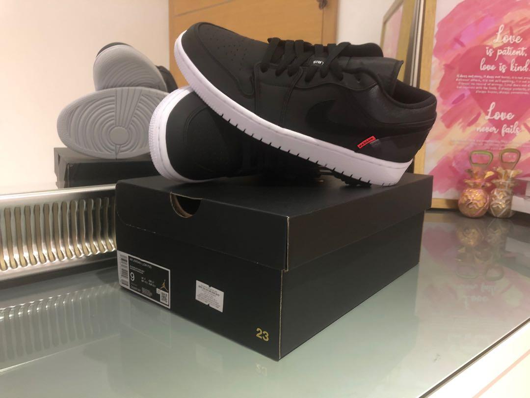 Us9 Air Jordan 1 Low Psg Men S Fashion Footwear Sneakers On