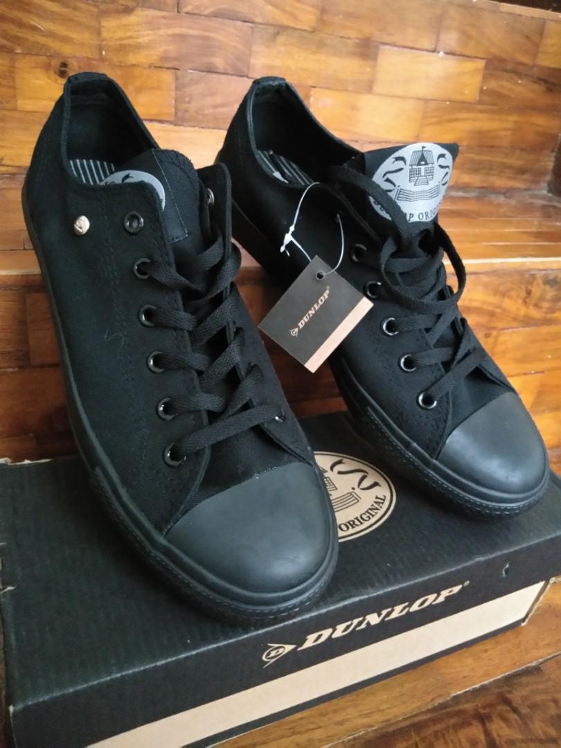 New Black Dunlop Shoes (like Converse 