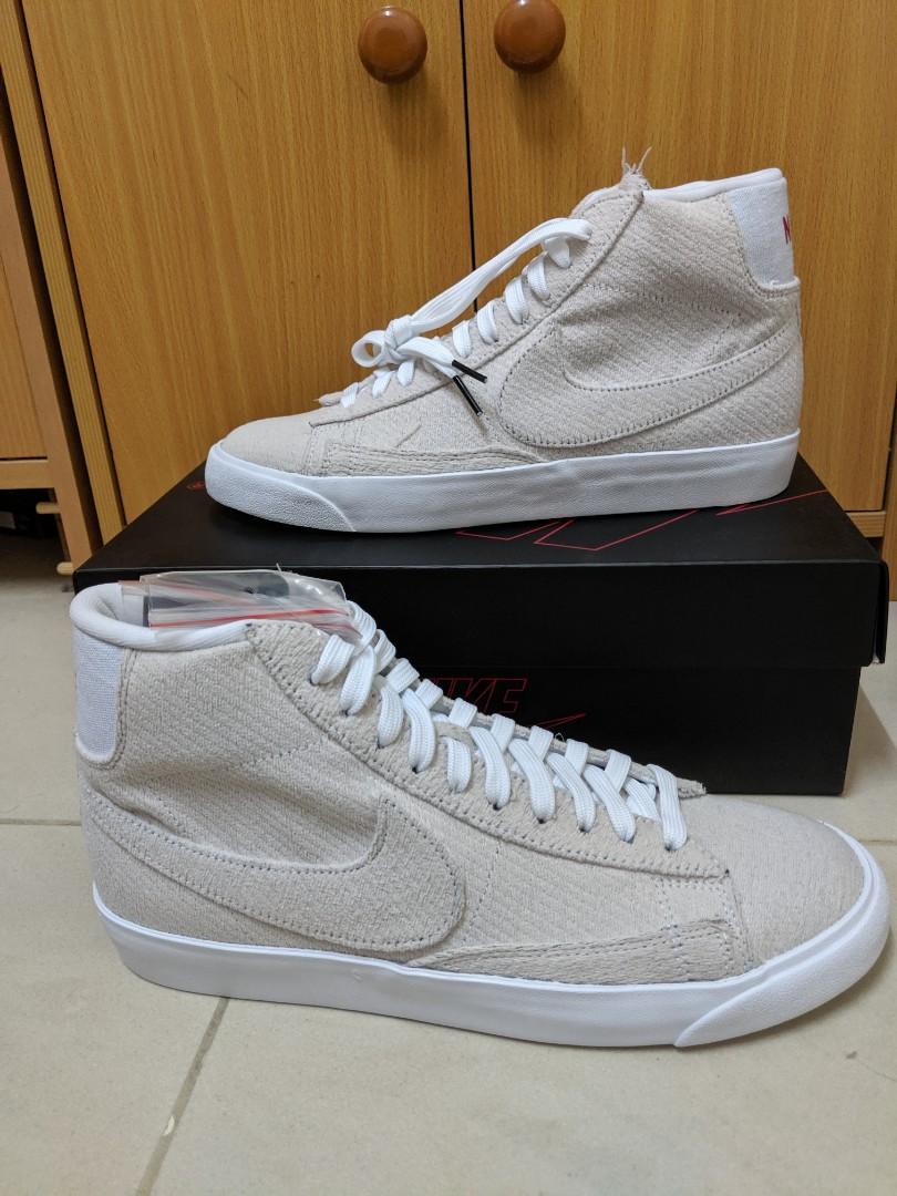 Upside down swoosh top blazers