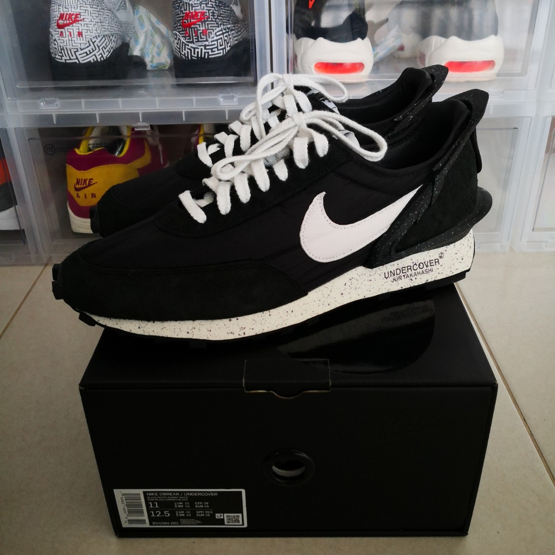 nike undercover black and white