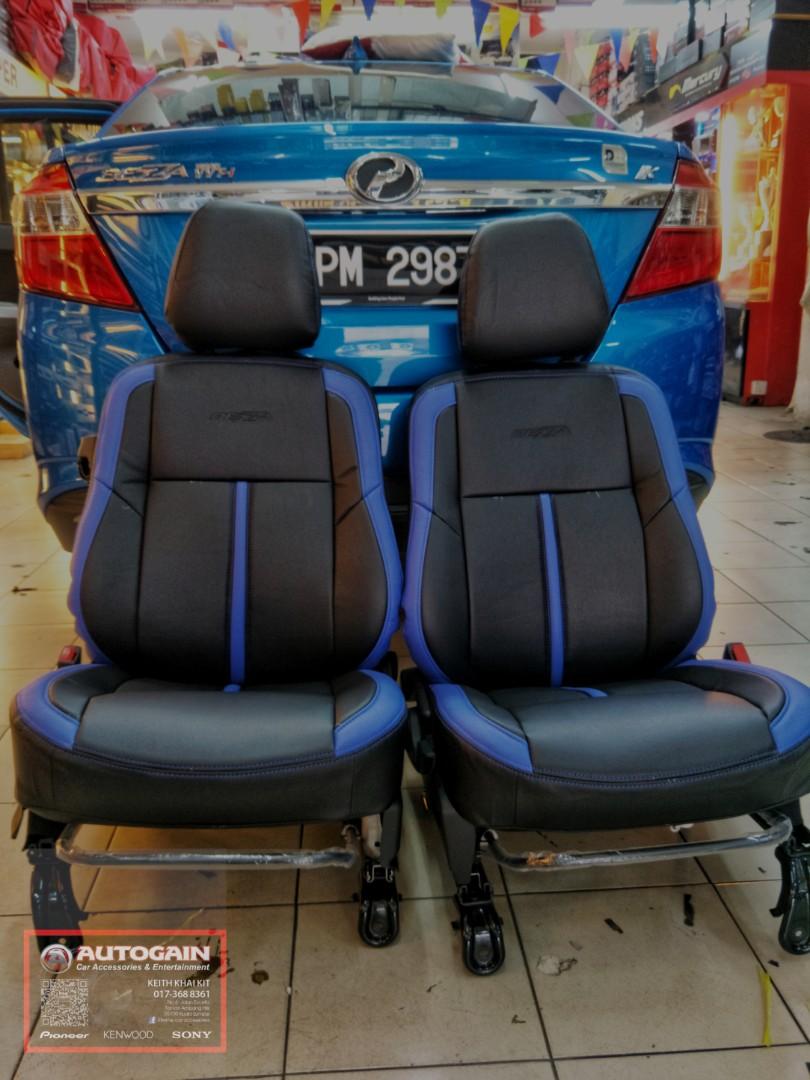 Perodua bezza leather seat cover sale