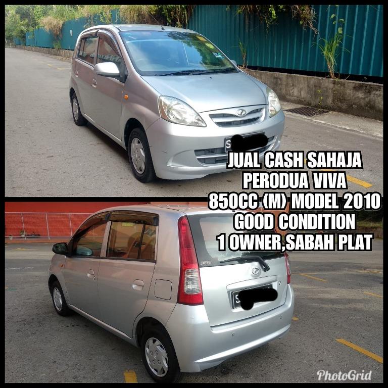 Perodua Viva 850cc M Model 2010 Good Condition 1 Owner Sabah Plat Cars Cars For Sale On Carousell