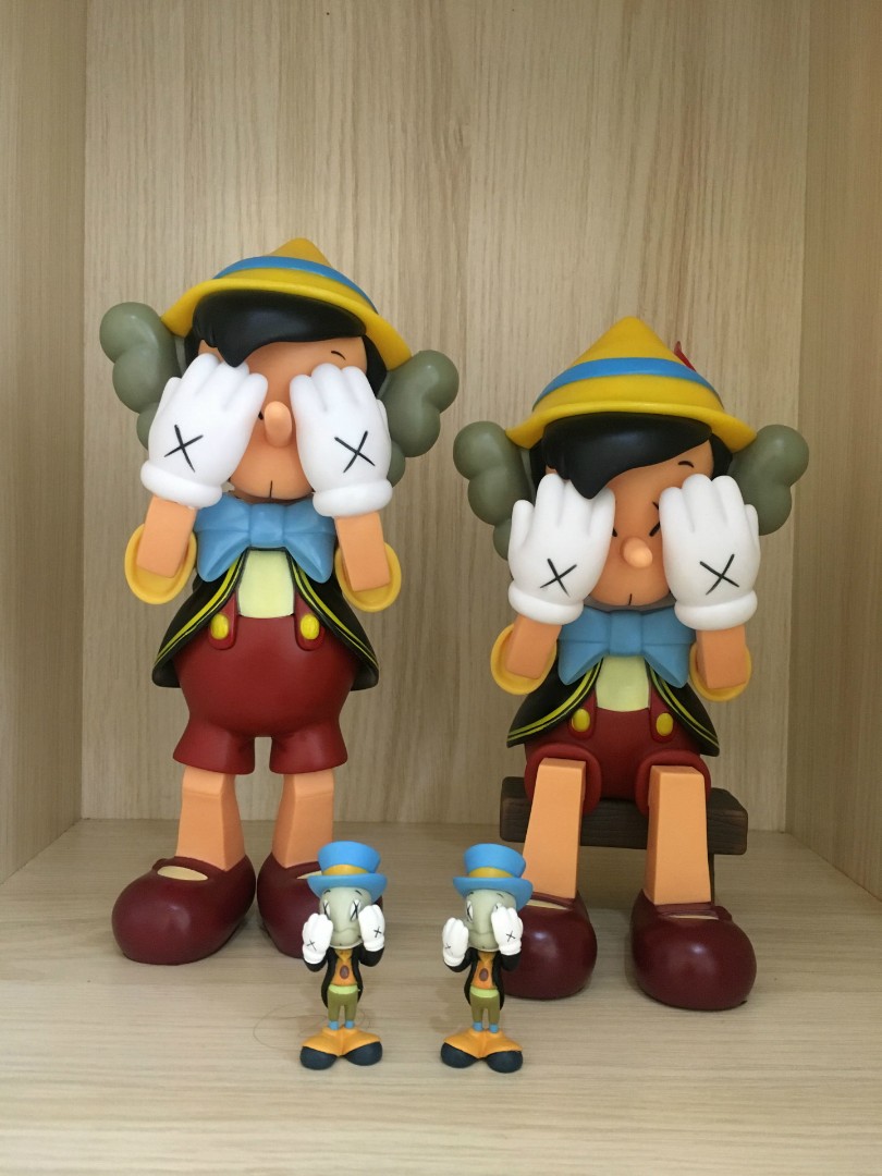 KAWS PINOCCHIO JIMINY CRICKET ピノキオ OriginalFake MEDICOM TOY ...