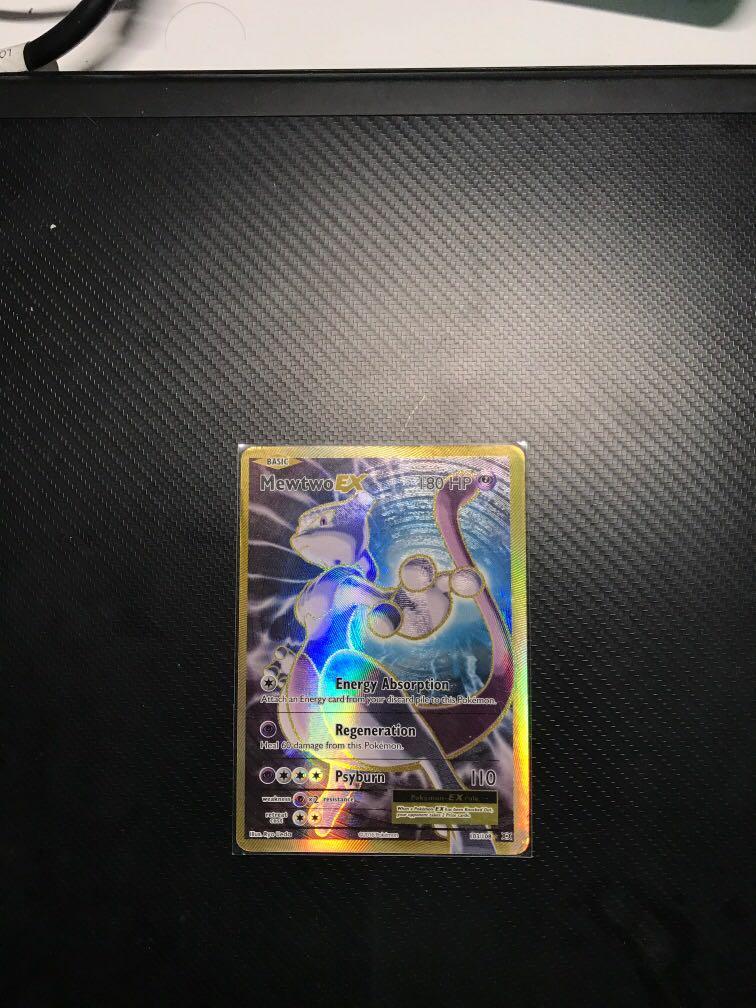 Pokemon Card Mewtwo Ex Full Art Toys Games Board Games Cards On Carousell