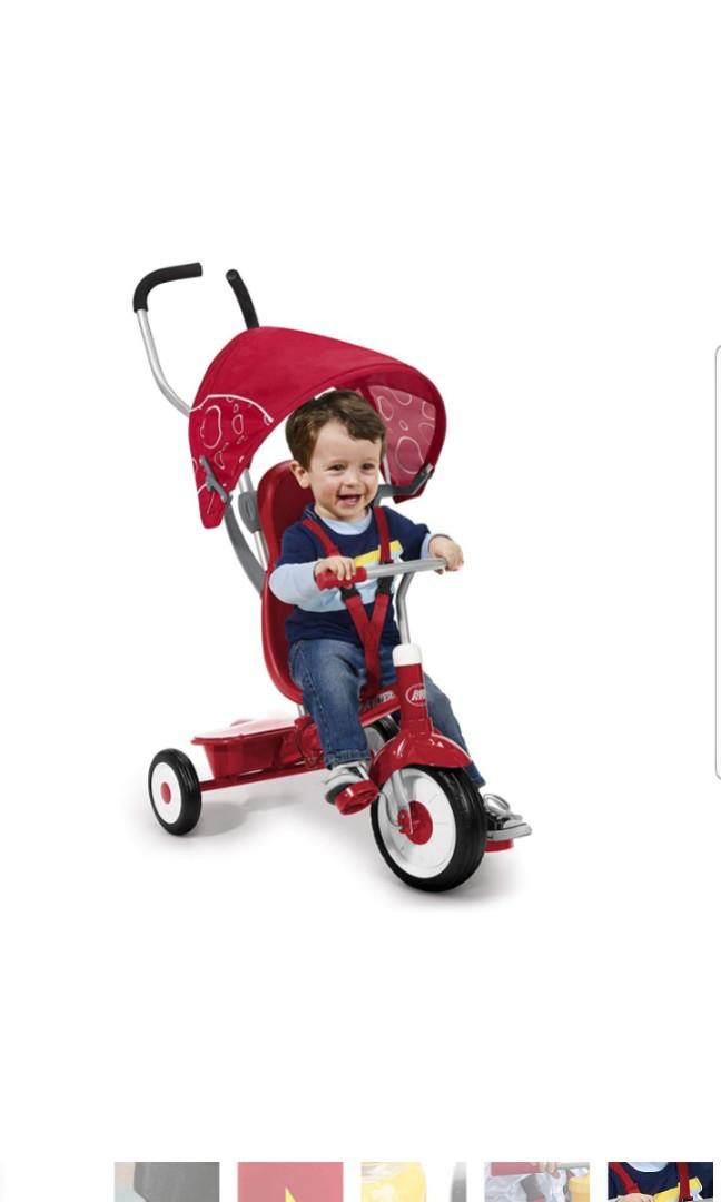 radio flyer trike stroller