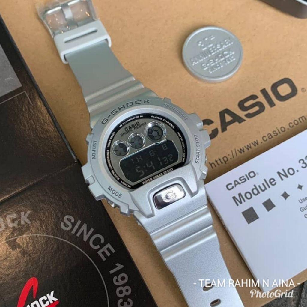 Ready stock GSHOCK DW6900 30TH ANNIVERSARY SILVER COIN