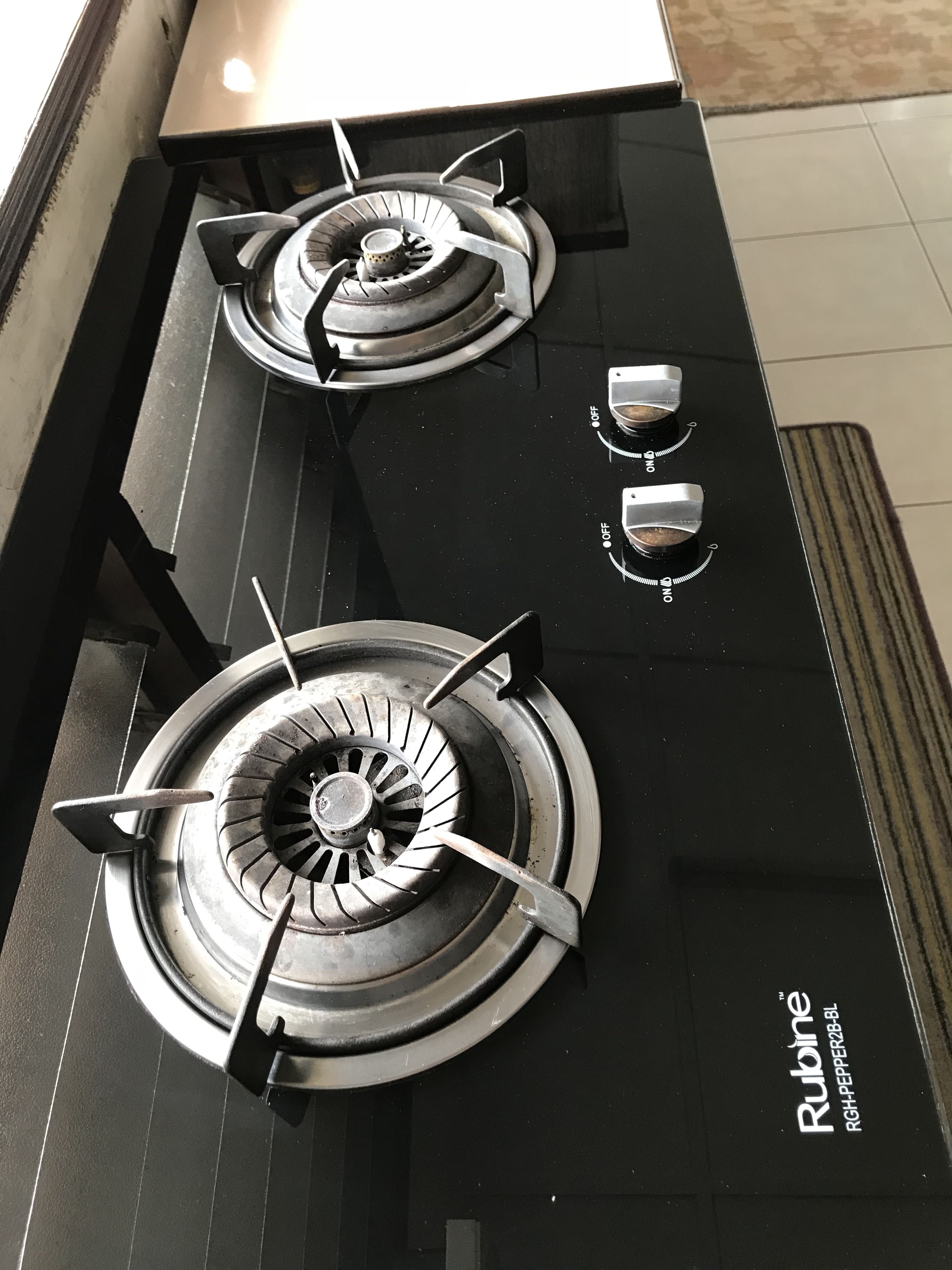Rubine stainless sales steel hob