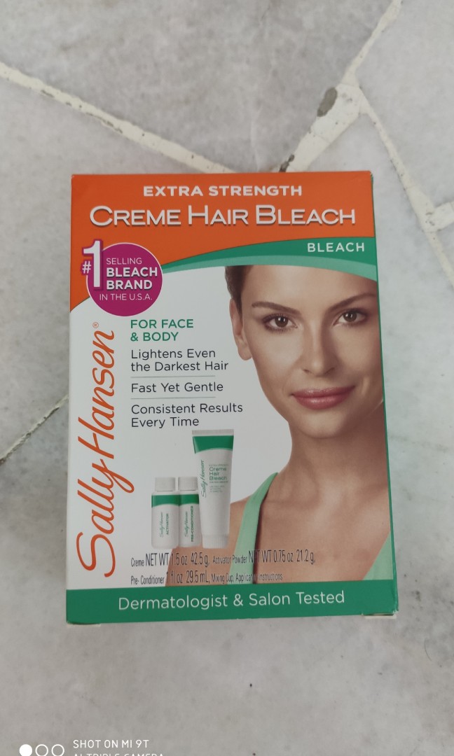 *FREE DELIVERY* Sally Hansen Extra Strength Creme Hair Bleach, Beauty