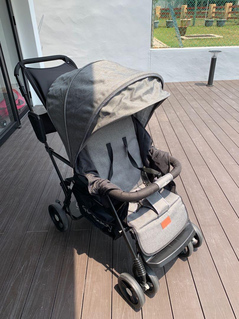 Seebaby twin stroller sale