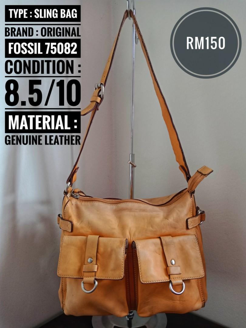 Authentic Fossil 75082 sling bag, Luxury, Bags & Wallets on Carousell