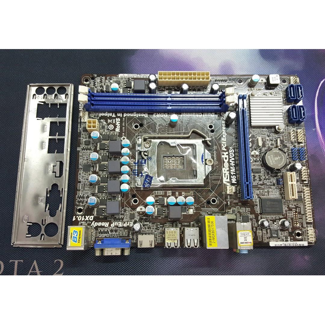 Socket 1155 Motherboard Electronics Computer Parts Accessories On Carousell