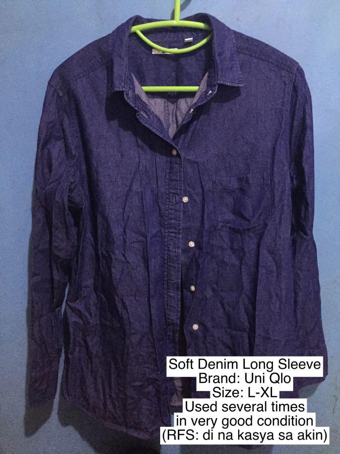 Soft Denim Long Sleeve (Category: Sleep and Loungewear) located in Malabon City. Submitted by cathyardiente (Listing ID 245984447, Image 1). Description: .