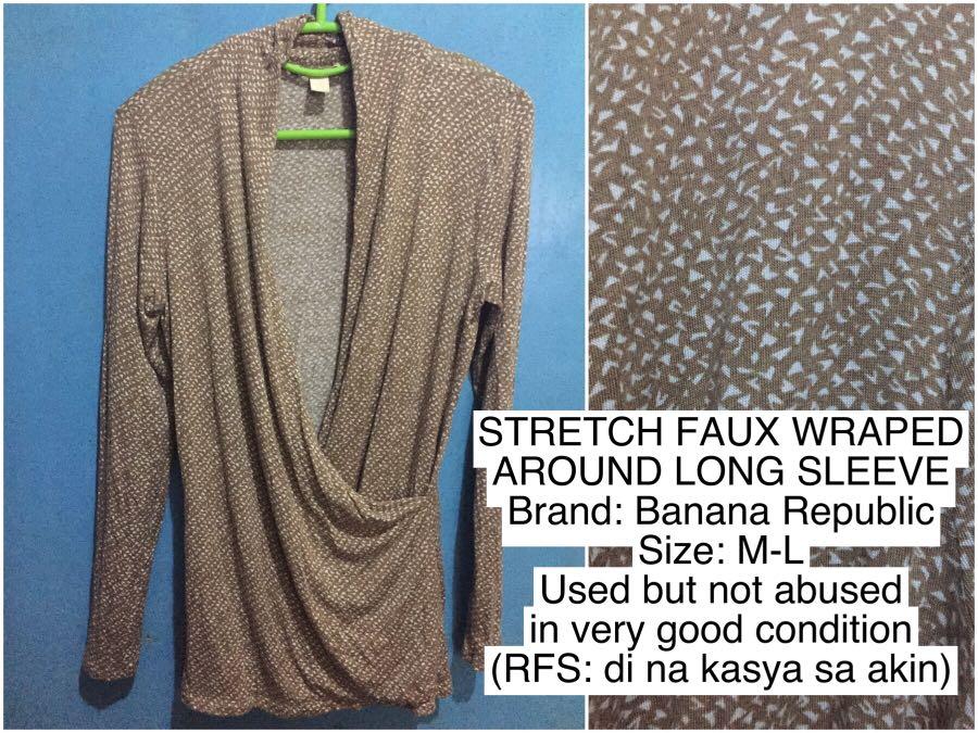 Stretch Faux Wrap Around Top (Category: Activewear) located in Malabon City. Submitted by cathyardiente (Listing ID 245983308, Image 1). Description: .