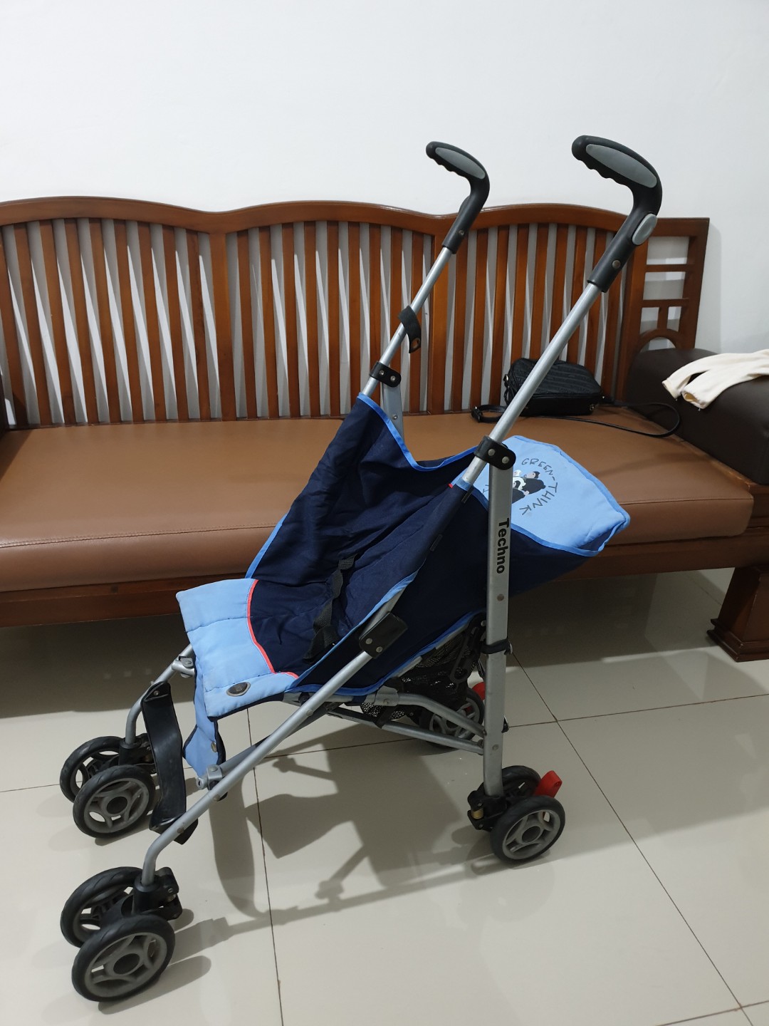 stroller pliko techno