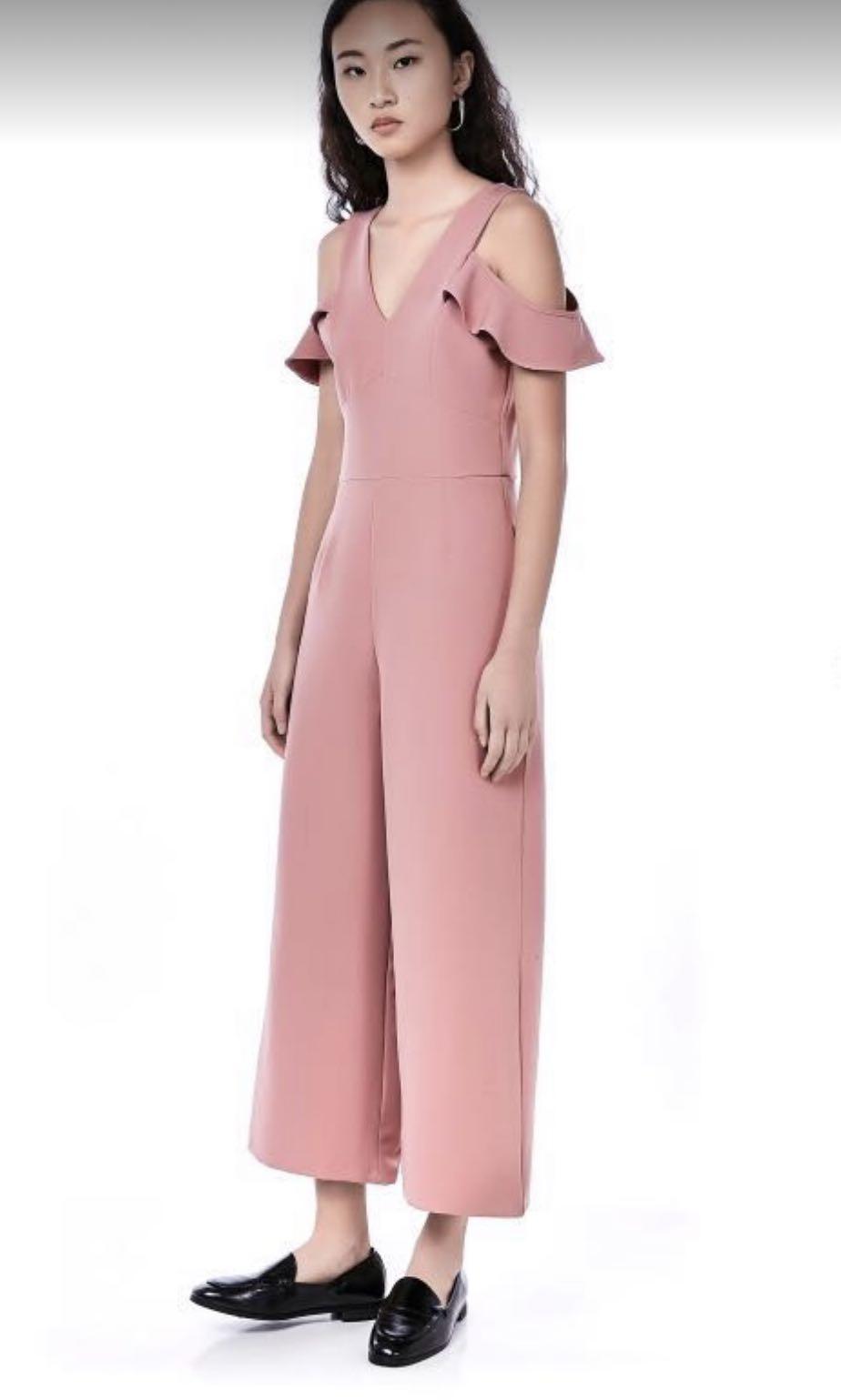 only pink jumpsuit