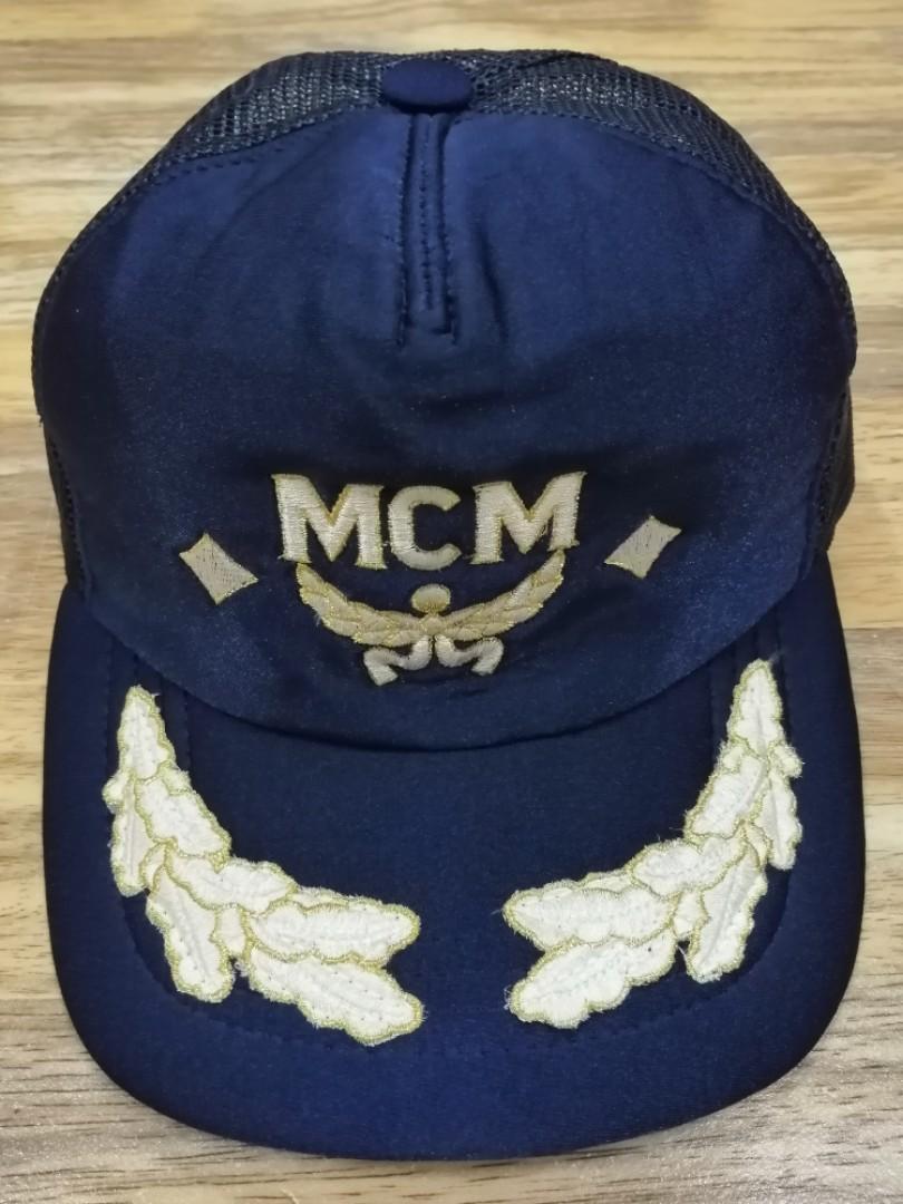 Topi MCM Vintage Trucker Cap