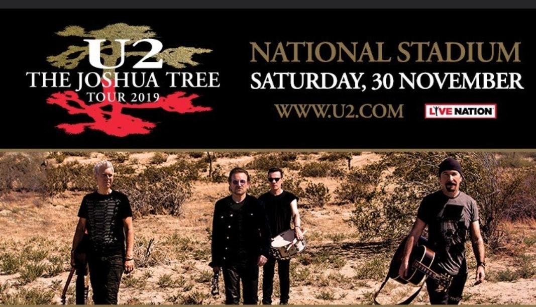 Selling At Cost U2 Concert Tics X 2 Cat 2 Nov 30 Sold Out Show Entertainment Events Concerts On Carousell