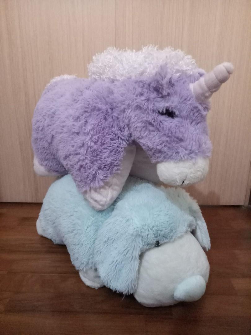 Unicorn And Dog Pillow Pet Stuffed Toy Toys Games Stuffed Toys
