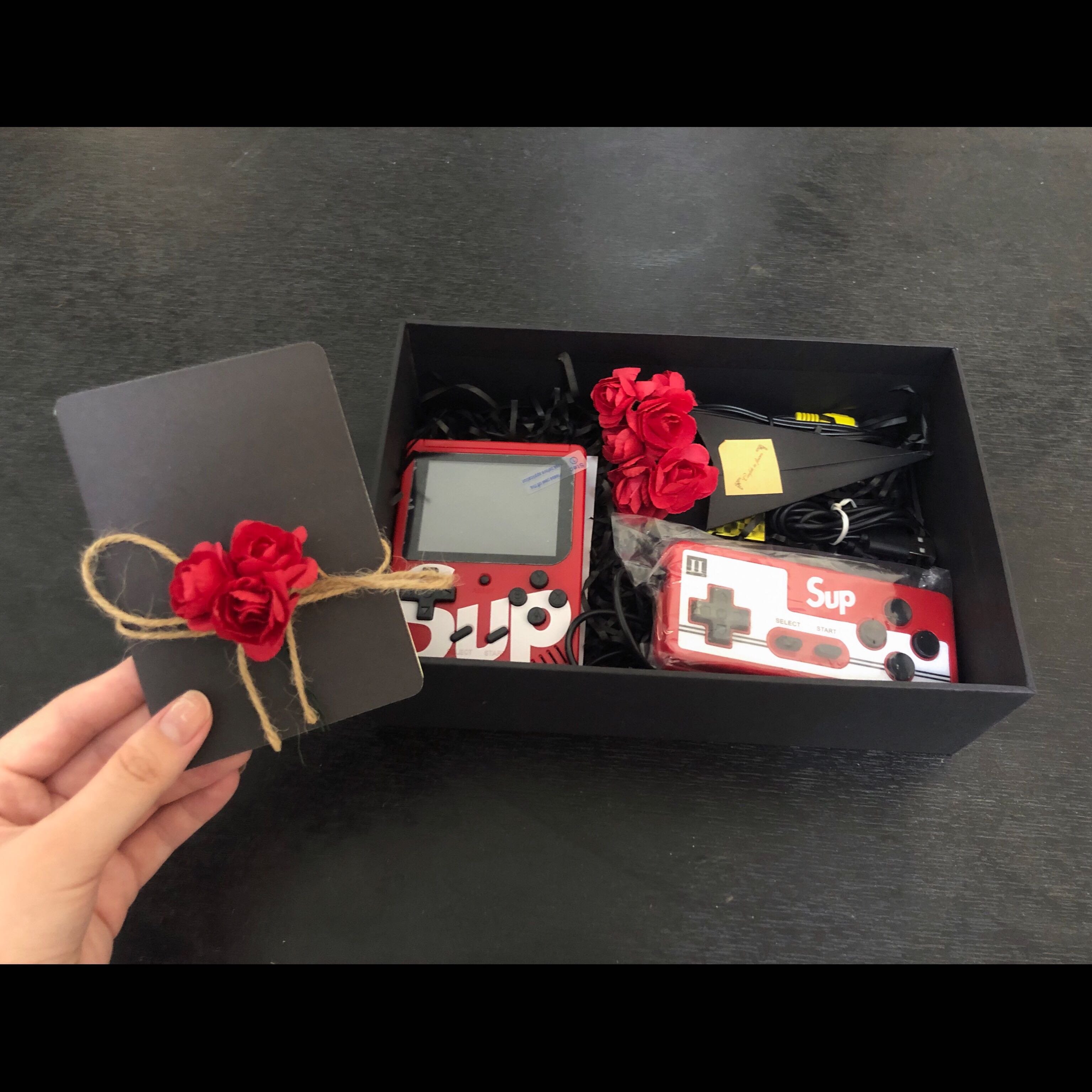 Birthday box for shop boyfriend
