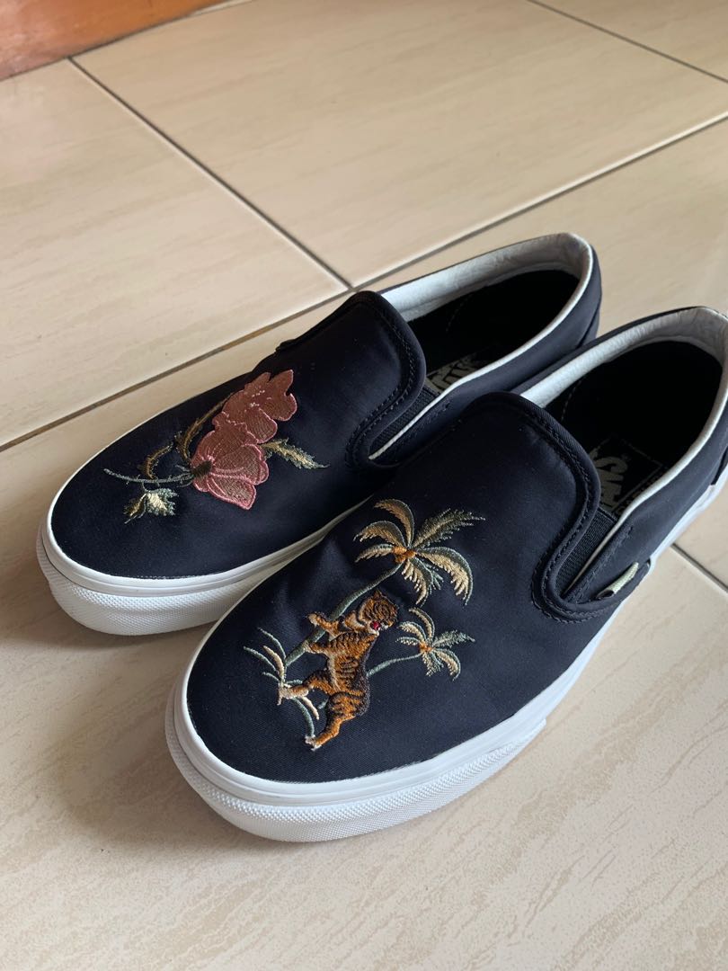 vans slip on california souvenir