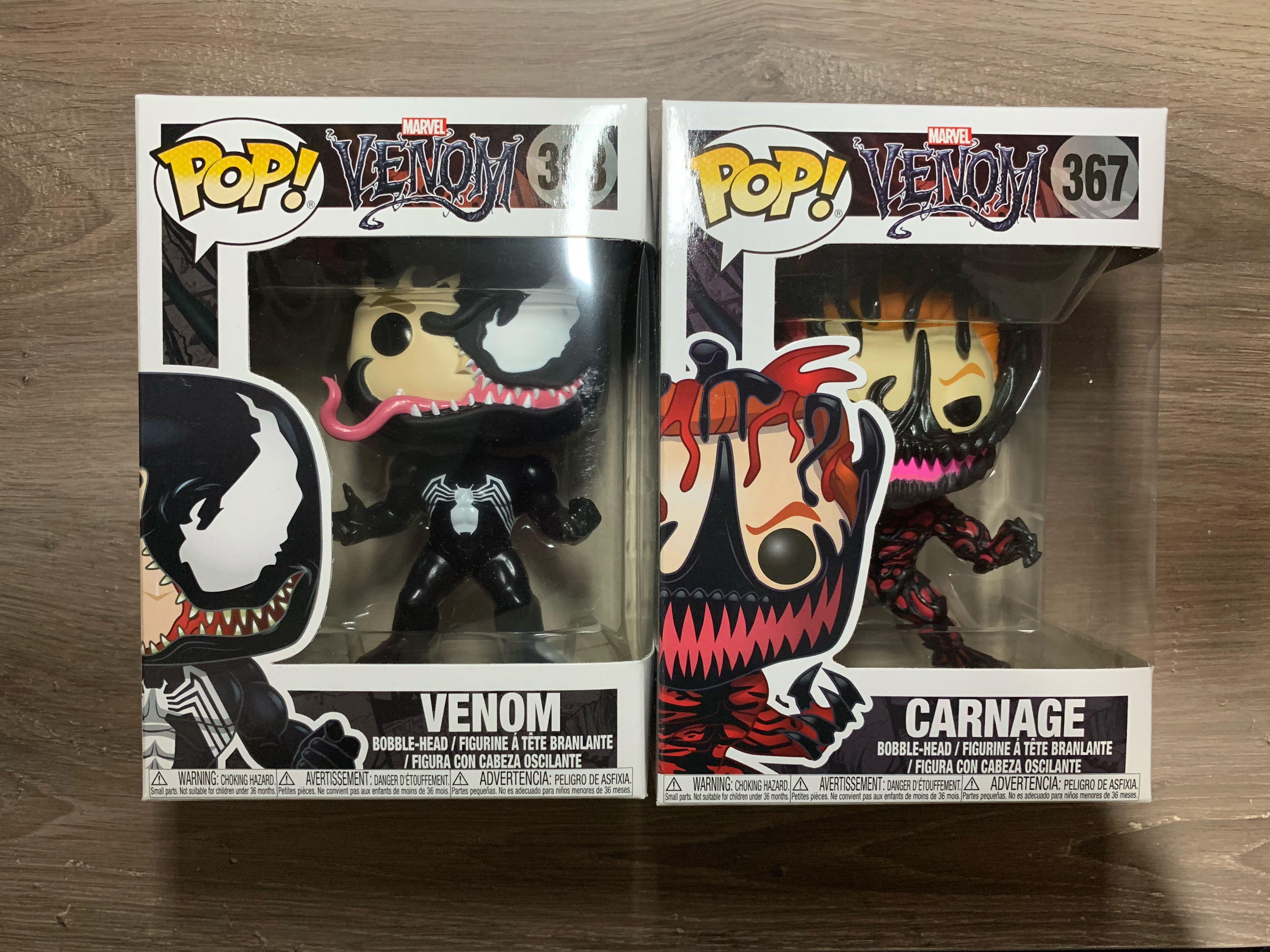 funko pop venom carnage