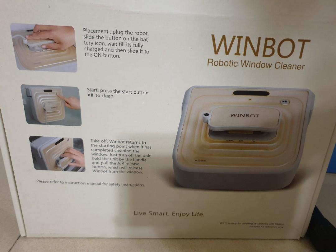Winbot Robotic Window Cleaner, TV & Home Appliances, Vacuum Cleaner ...