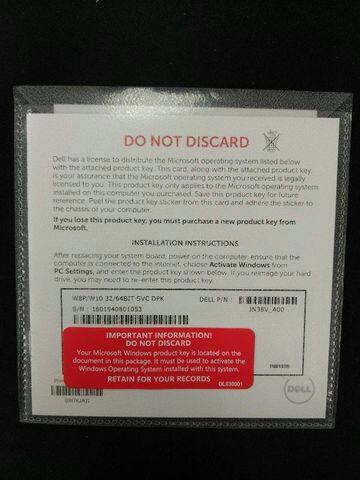 Windows 10 Pro 64 Bit Dell Oem License Electronics Computer