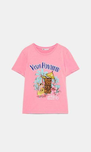 Zara Embroidered T-Shirt