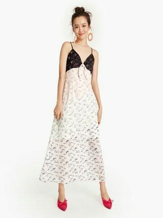 Pomelo multicolored maxi dress