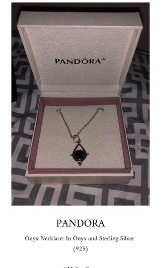 Pandora Onyx Necklace! 💍