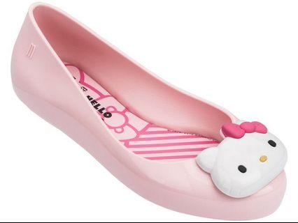 Hello kitty melissa pink shoes