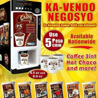 Chong Coffee Vendo Machine Direct Supplier