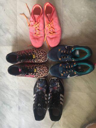Adidas zx flux & nike