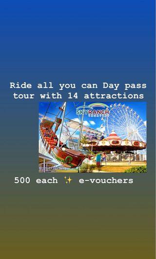 SkyRanch Tagaytay 14 attractions ride all you can!