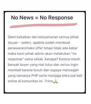 NO PHP! KALAU BELUM PASTI JANGAN MAKE OFFER !! 
