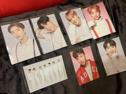 MONSTA X TONYMOLY POSTCARDS